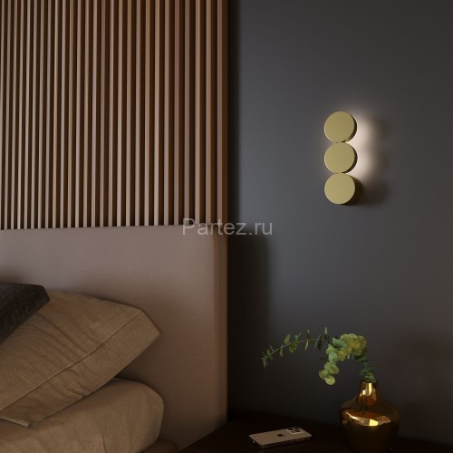 Настенный светильник Elektrostandard 40130/LED золото