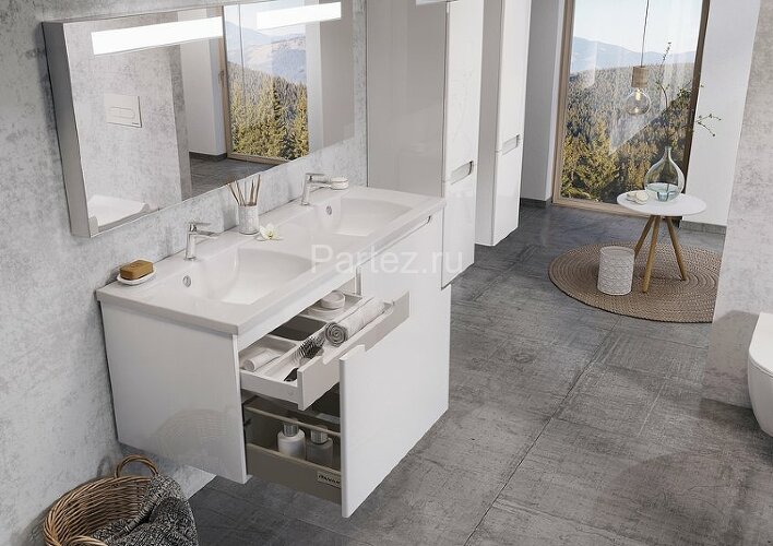 Зеркало Ravak Classic 80 с подсветкой Белое (X000000354)