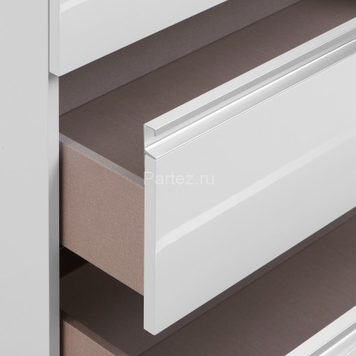 THE GAP Модуль д/раковины 800 мм, 3 ящика, белый глянец