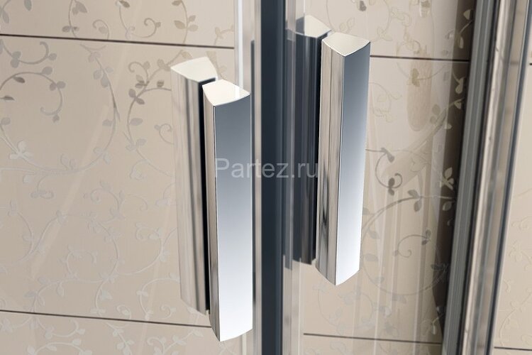 Душевая дверь Ravak раздвижная 110х190, толщина полотна 6мм универсальная, цвет профиля хром