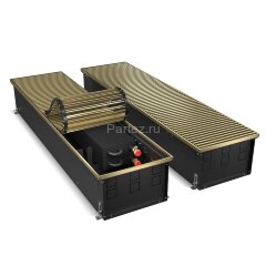 Конвектор внутрипольный Royal Thermo ATRIUM-190/300/1200-DG-U-LB